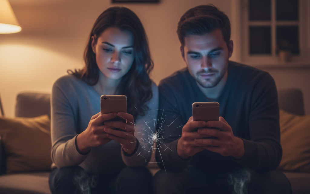Eşler Arası Görünmez Duvar: Telefon Bağımlılığı ve İlişki Doyumu
